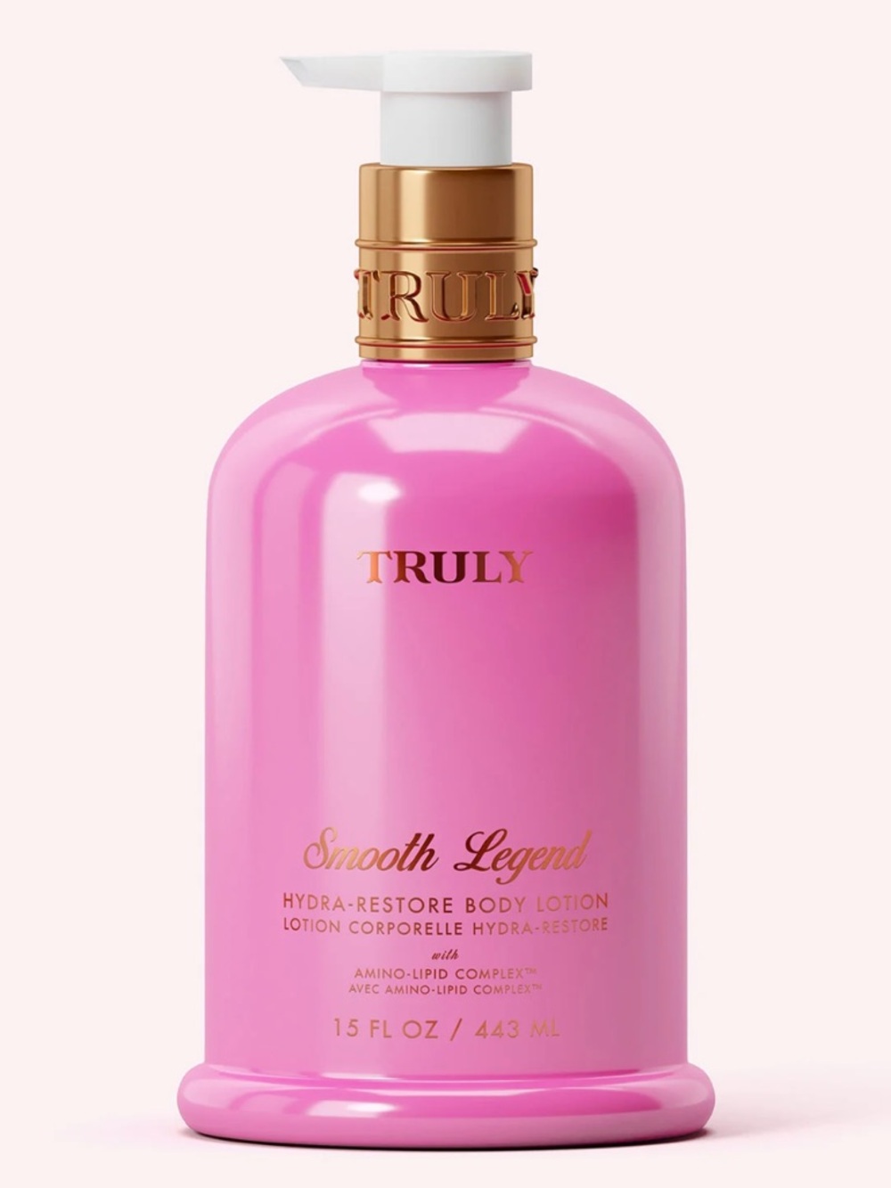 Truly Beauty Smooth Legend Body Lotion 15oz Hydra Restore Pink‎ Jasmine NEW